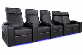 Комплект из 5-ти моторизированных кресел-реклайнеров 7Seats Forza (Loveseat Right) кожа/пвх