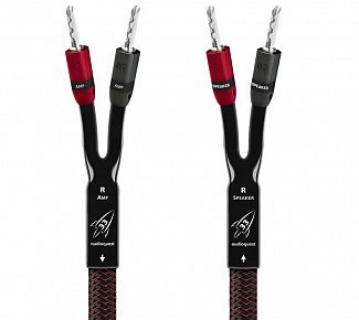 Пара акустических кабелей AudioQuest Rocket 33 FR-BFAS