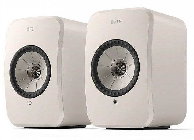 Активная полочная акустика KEF LSX II LT STONE WHITE (пара)