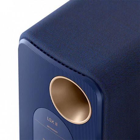 Активная полочная акустика KEF LSX II Cobalt Blue (пара)
