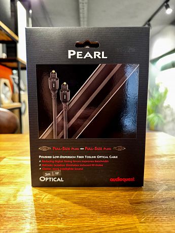 Оптический кабель AudioQuest Optical Pearl Toslink/Toslink 3.0 м