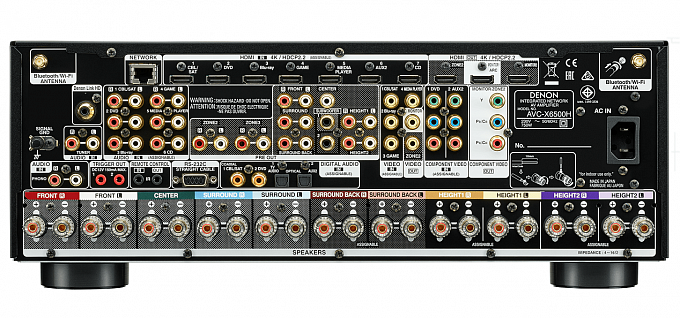 AV-ресивер Denon AVC-X6500H 11.2 silver