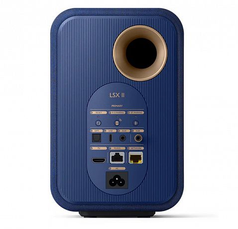 Активная полочная акустика KEF LSX II Cobalt Blue (пара)