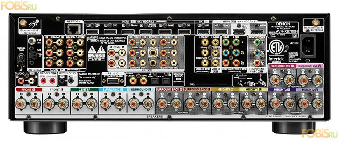 AV-ресивер Denon AVC-X6700H 7.2.4 black