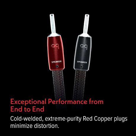 Пара акустических кабелей AudioQuest Brave Heart Full-Range