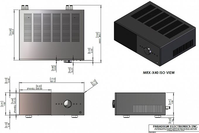 AV ресивер Anthem MRX 740 8K 7.2