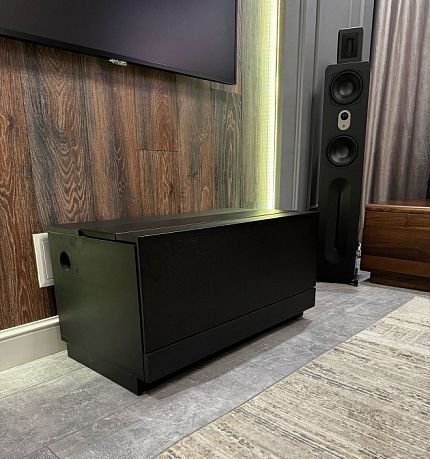 Моторизованная консоль для ультракороткофокусных лазерных проекторов Intelligent DIY Console MKII Black (для настенных экранов)