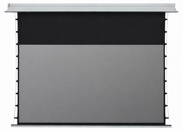 Экран встраиваемый в потолок с системой натяжения Global Screens Intelligent HomeScreen ICL2-140 174*310 Grey Code UST 1.5