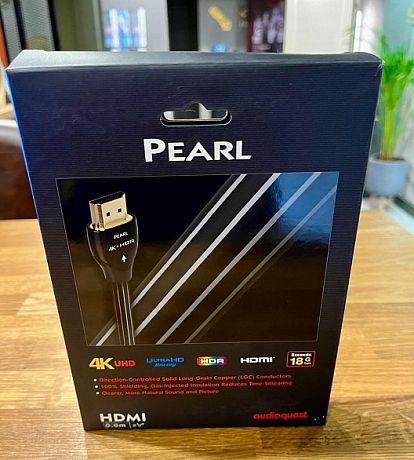 HDMI-HDMI  кабель AudioQuest HDMI Pearl 0.6м (из демо)