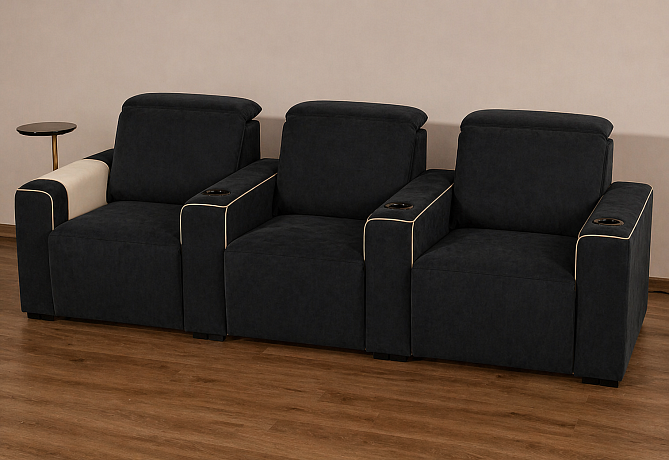 Комплект из 3-x моторизованных кресел 7Seats Gravity (ткань)