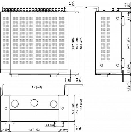 AV ресивер Marantz Cinema 30 black 7.4.4