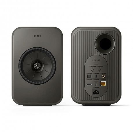 Активная полочная акустика KEF LSX II LT GRAPHITE GREY (пара)