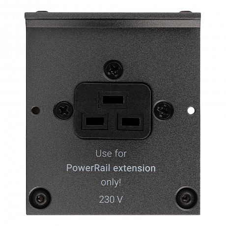 Модуль чистого питания POWERGRIP PowerRail (2 розетки, без кабеля)