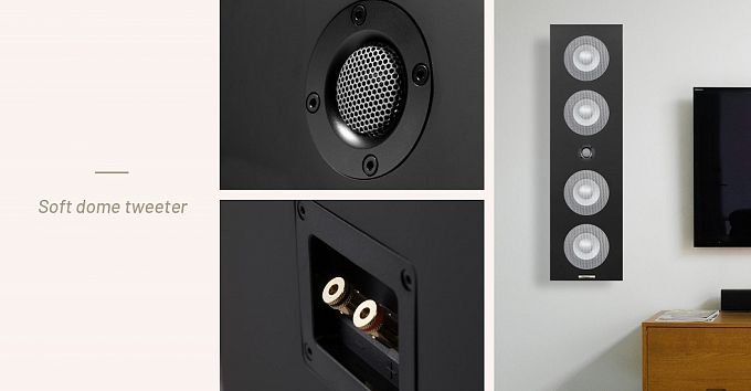 Настенная акустика Starke Sound VS64 Matte Black