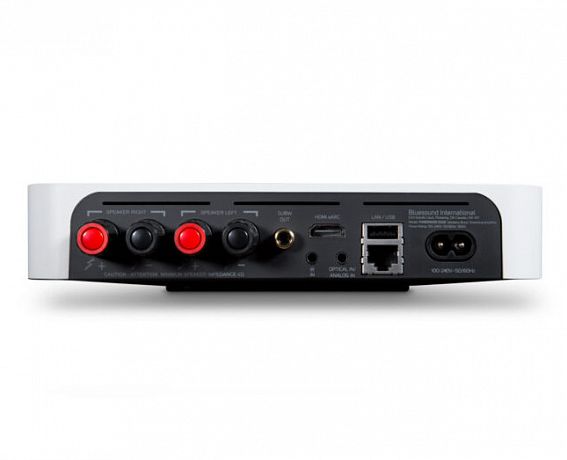 Cетевой стерео усилитель Bluesound POWERNODE EDGE (N230) white
