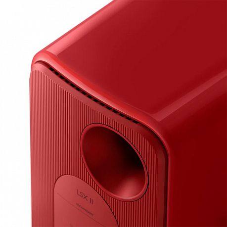 Активная полочная акустика KEF LSX II Lava Red (пара)