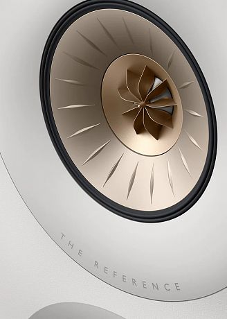 Напольная акустика KEF REFERENCE 5 Meta High-Gloss White/Champagne (пара)