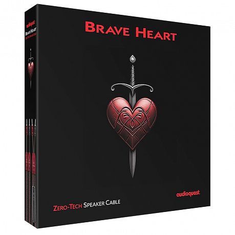 Пара акустических кабелей AudioQuest Brave Heart Full-Range