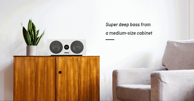 Акустика центрального канала Starke Sound VC62 Matte White