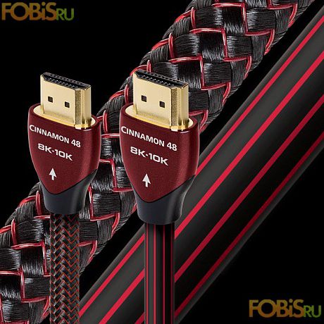 HDMI-HDMI  кабель AudioQuest HDMI Cinnamon Braid 48G 1.0м