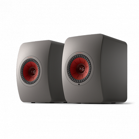 Активная полочная акустика KEF LS50 Wireless II Titanium Grey (пара)