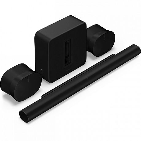 Беспроводной комплект Sonos Ultimate Immersive Set with Arc Ultra  black