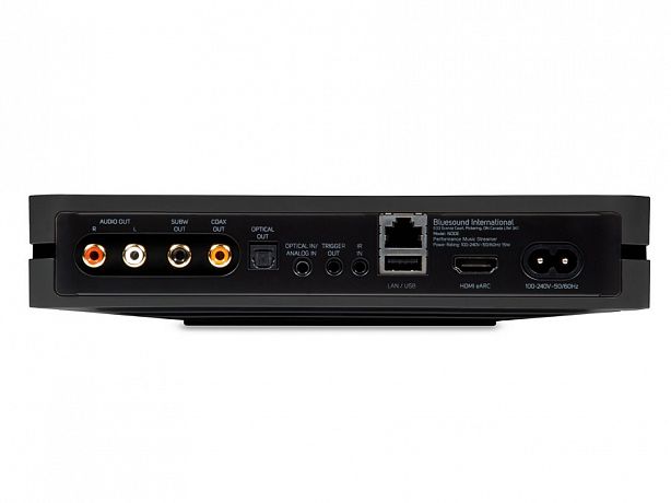 Сетевой мультирумный аудио плеер Bluesound NODE N132 black
