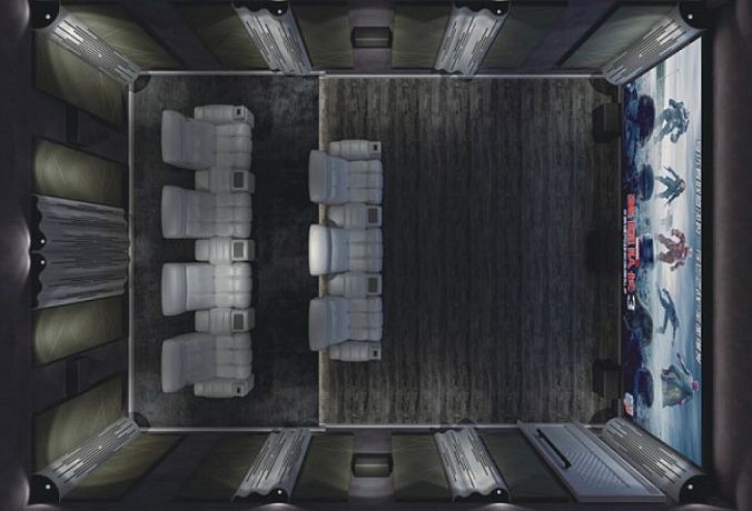 Гибридные акустические диффузоры/поглотители с LED подсветкой Soundbox WAVE600 (комплект из 2-х штук) 180.60.16