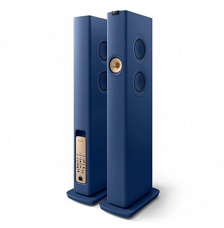 Активная напольная акустика KEF LS60 Wireless Royal Blue (пара)
