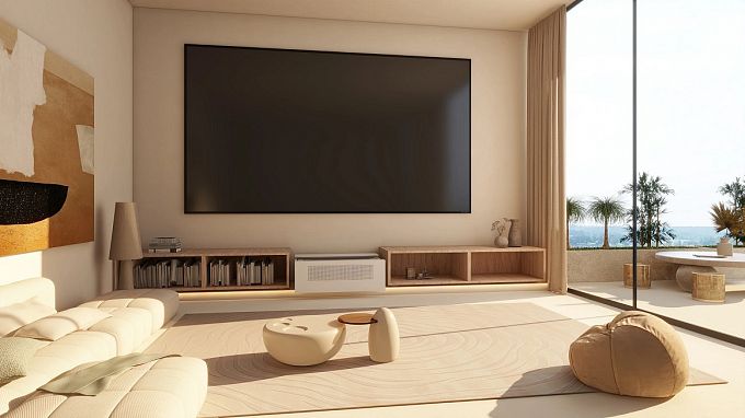 Моторизованная консоль для ультракороткофокусных лазерных проекторов Intelligent DIY Console black
