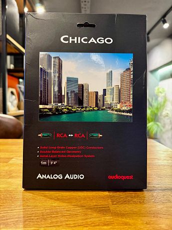 Аналоговый кабель RCA-RCA AudioQuest Chicago  1.0 м (пара)