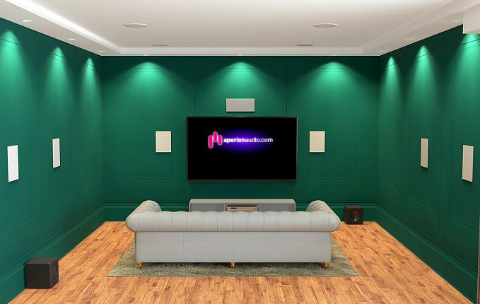 Встраиваемая в потолок акустика Aperion Audio Clearus 6DC Direct