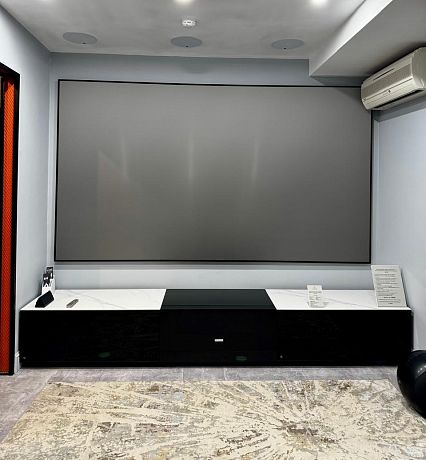 Моторизованная тумба для ультракороткофокусных лазерных проекторов Intelligent Smart Cabinet-280-130 (SALE из шоу-рума)