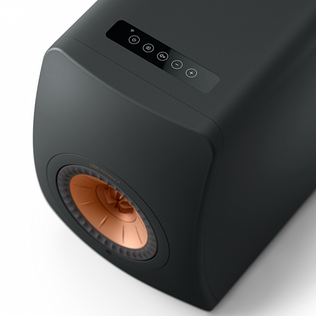 Активная полочная акустика KEF LS50 Wireless II Carbon Black (пара)