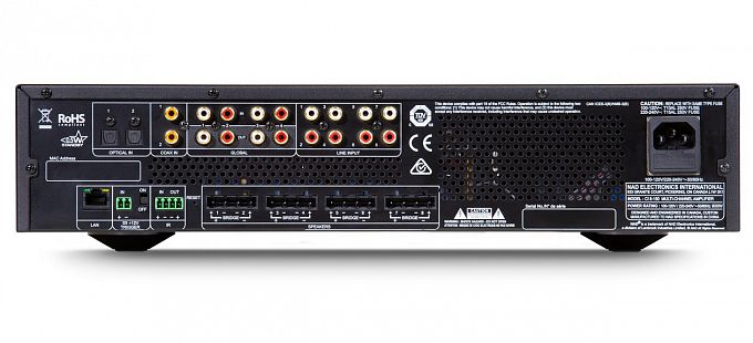 4-х зонный усилитель мощности NAD CI8-150 DSP