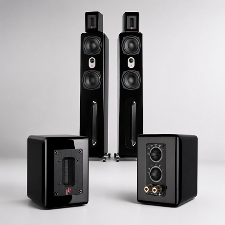 Ленточный супертвитер Aperion Audio MKII Aluminum Ribbon Super Tweeter  Gloss Black (пара)