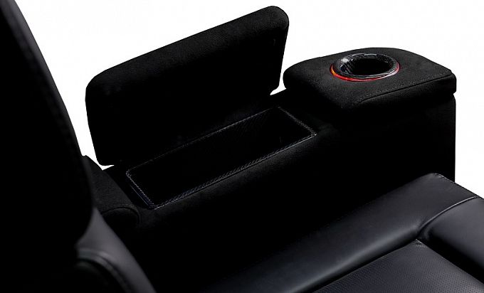 Комплект из 3-x моторизованных кресел 7Seats Lambro GT Carbon (2 подлокотника) Alcantara