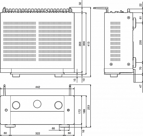 AV ресивер Marantz Cinema 40 black 9.4