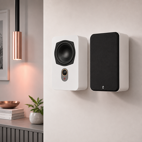 Настенная акустика Aperion Audio Novus Slim N6SR Satellite Pure White  (пара)