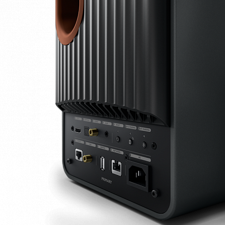 Активная полочная акустика KEF LS50 Wireless II Carbon Black (пара)