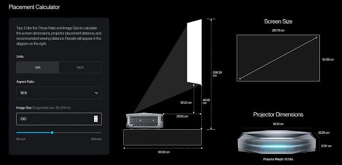 Ультракороткофокусный лазерный 4K 3D проектор AWOL Vision Aetherion Max