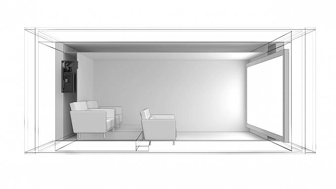 Настенное крепление Vertical Projector Mount DT-VMM-XL