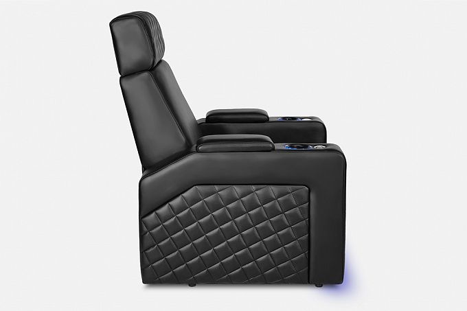 Комплект из 2-х моторизированных кресел-реклайнеров 7Seats Forza Comfort Edition (3 подлокотника) кожа/пвх SALE из шоу-рума