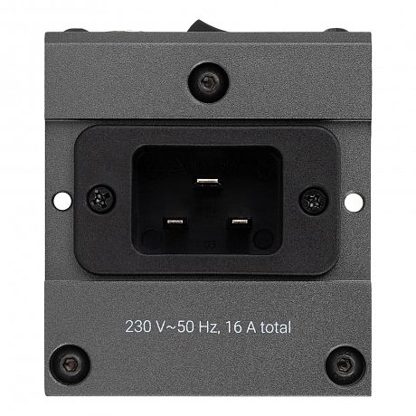 Модуль чистого питания POWERGRIP PowerRail (2 розетки, без кабеля)