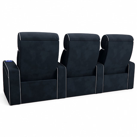 Комплект из 3-x моторизованных кресел 7Seats Bordo (4 подлокотника) ткань
