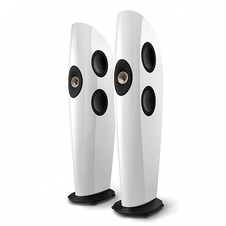 Напольная акустика KEF Blade One Meta Arctic White/Champagne (пара)