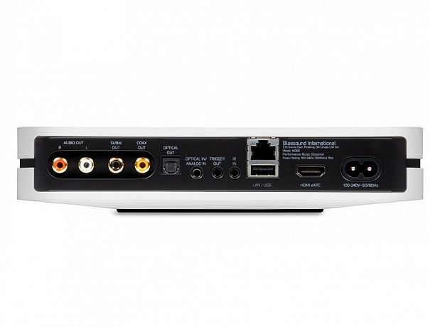 Сетевой мультирумный аудио плеер Bluesound NODE N132 white