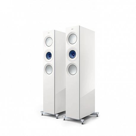 Напольная акустика KEF REFERENCE 3 Meta High-Gloss White/Blue (пара)