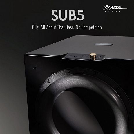 Активный сабвуфер Starke Sound SUB5 Samurai Black