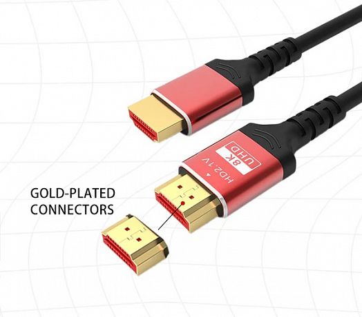 HDMI-HDMI кабель Aperion 8K Ultra-high-speed HDMI 2.1 2.0м